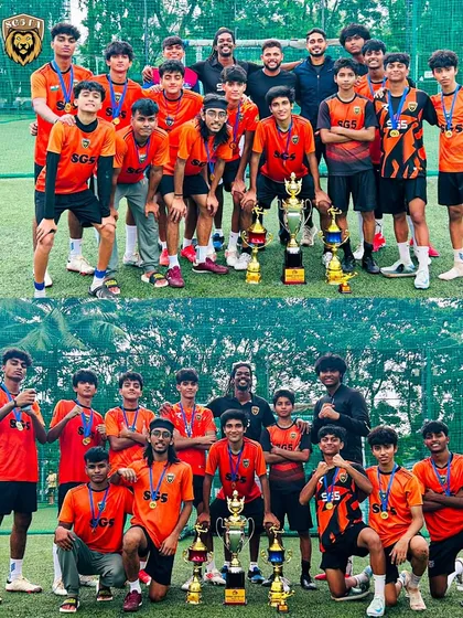 This is what dedication looks like. We are incredibly proud of our U15 and U19 teams from the Bombay Super Championship, who brought home not just trophies, but also individual awards for Best Goalkeeper and Best Defender.
