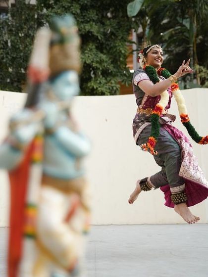 A graceful dance performance at our NIFT campus event. Our festivals are a stage for not just crafts, but also for performing arts that celebrate our culture.