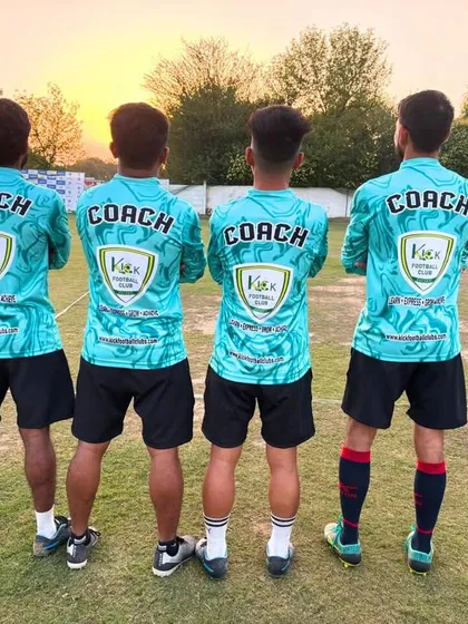 Our coaches stand united, ready to lead their teams. They are the backbone of our club.