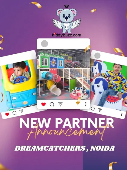 Welcome, Dreamcatchers in Noida! This perfect play zone in Sector 100 is now our partner. Get 10% off when you book your child's next fun day out through our website.
