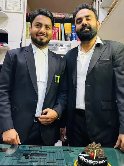 With my 'guru' on Teacher's Day. The lessons learned from senior advocates shape my own practice and ethics.