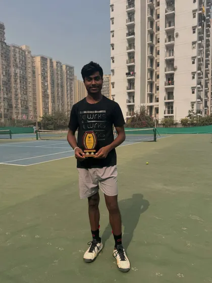 Congratulations to Krishna Sharma for a great performance, reaching the finals at the AITA Championship Series Under-18 event in Panipat.