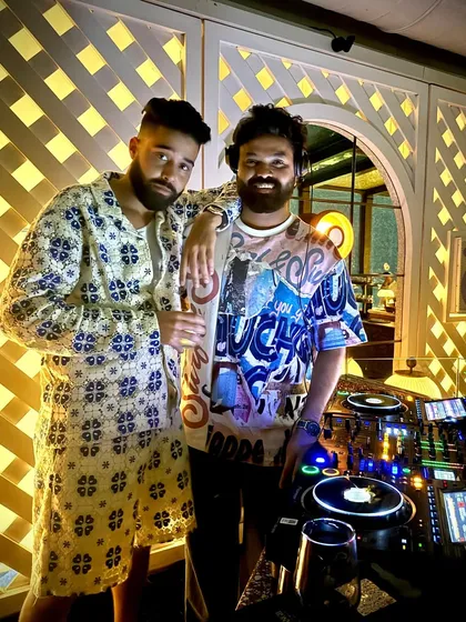 It was an absolute vibe sharing the console with the "Brown Munde" himself, AP Dhillon, at Aer Mumbai. We brought some serious Punjabi energy to the rooftop that night. Moments like these are what make the Mumbai nightlife scene so special.