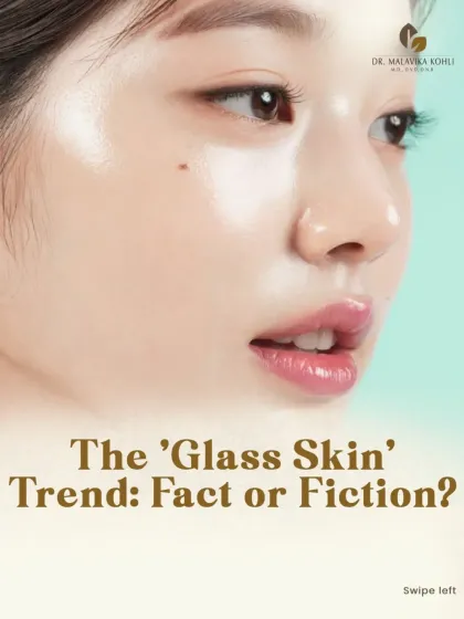 The "glass skin" trend has gained significant popularity, but it is important to distinguish between fact and fiction. This series of images will demystify the concept and provide a realistic, dermatological perspective.