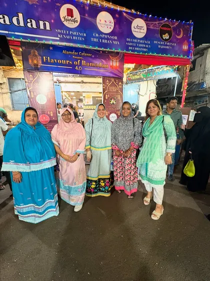 These ladies look so happy and vibrant. It is a pleasure to see our guests enjoying the festive atmosphere.