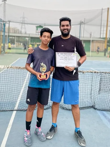 A fantastic result from our player Aarav Verma, who clinched the Under-16 boys title at an AITA CS-7 tournament in Rohtak. This victory highlights the effectiveness of our advanced training regimen, which prepares players for the rigors of competitive national-level tennis.