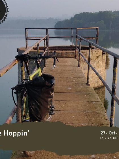 Our 'Lake Hoppin'' ride is a beginner-friendly tour that takes you to some of the most beautiful lakes near Bangalore.