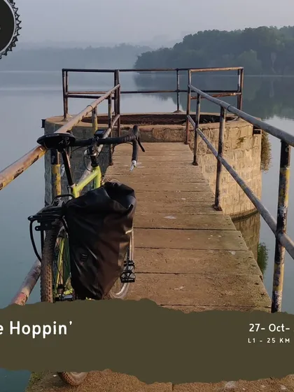 Our 'Lake Hoppin'' ride is a beginner-friendly tour that takes you to some of the most beautiful lakes near Bangalore.