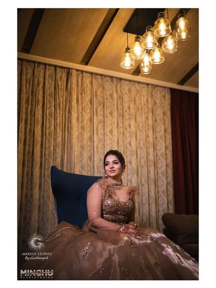 Geethanjali Venkatesh - Special Occasion Makeup Regal Reception & Sangeet Glam photo 120