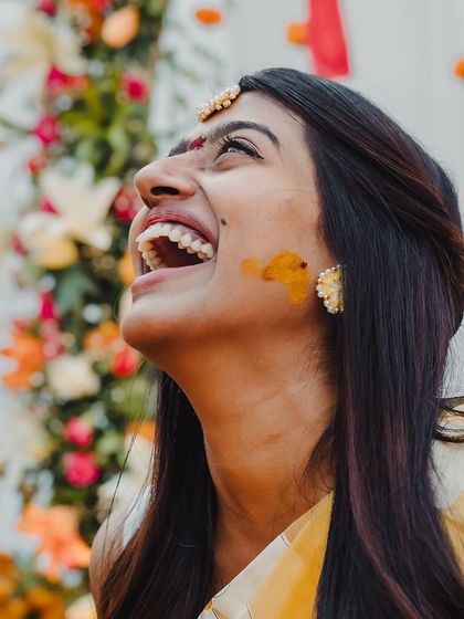 The Tales of Tradition - Wedding Planning & Design Sun-Kissed Haldi Ceremonies photo 84