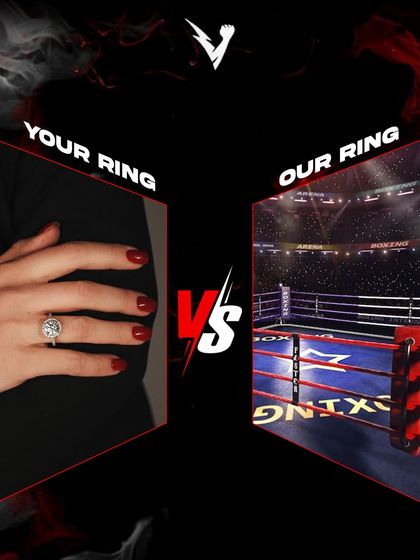 Your ring vs. our ring. We live by a different code. We ain't the same, bro.
