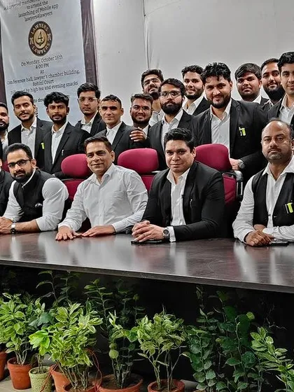 The dedicated team that made the 'Lawyers 4 Lawyers' app a reality. I am grateful and blessed to have every one of them on this journey.