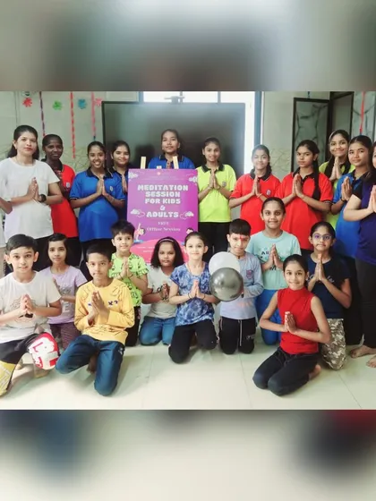 We believe in nurturing mindfulness from a young age. This is a happy moment from our special meditation session for children, where we use simple practices and fun activities to help young minds find calm, focus, and joy. Seeing them embrace stillness with such enthusiasm is truly heartwarming.
