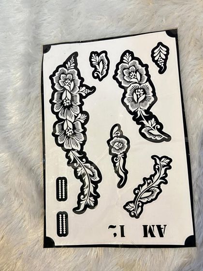 Easy Mehndi Stencils photo 10
