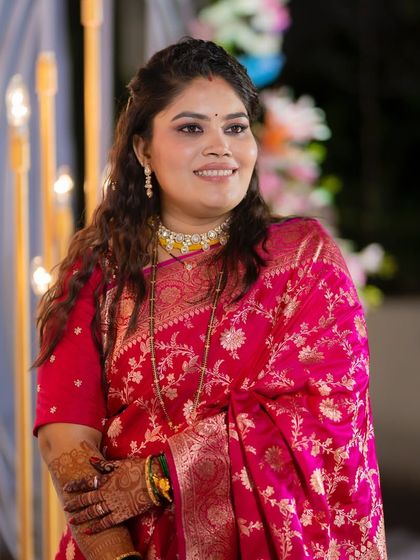 Sangeet & Reception Glam photo 43