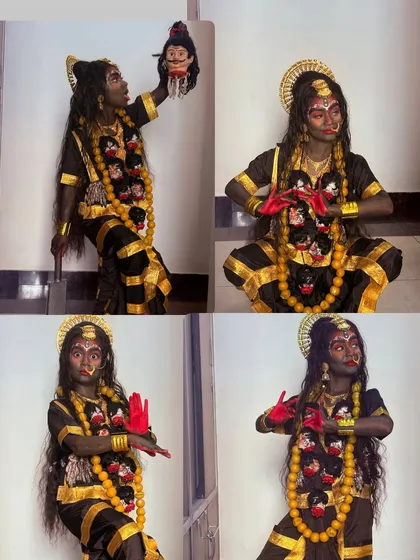 I am so proud of my student, Japreen Kaur, who won first prize for the third time in a row with this powerful Kaali Mata performance. We help students prepare for school competitions with detailed choreography and expression coaching.