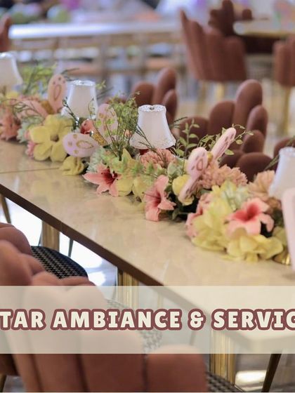 We provide five-star ambiance and service for every event, ensuring your guests have a memorable and comfortable experience.