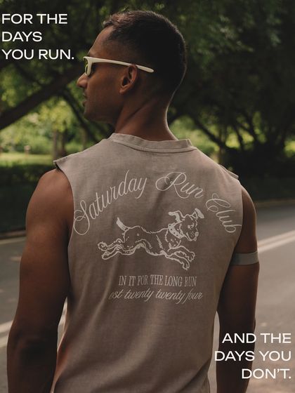 This tee is for every day. It represents the commitment to the grind, whether you're hitting the pavement or taking a well-deserved rest day.