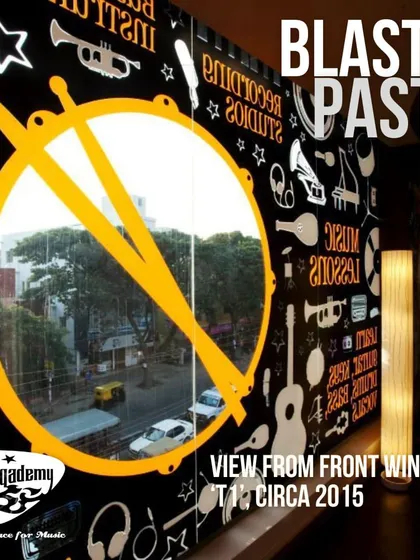 A fond memory of the view from our front window, circa 2015. The wall art, the view of the street, it all brings back the vibe of our old space.