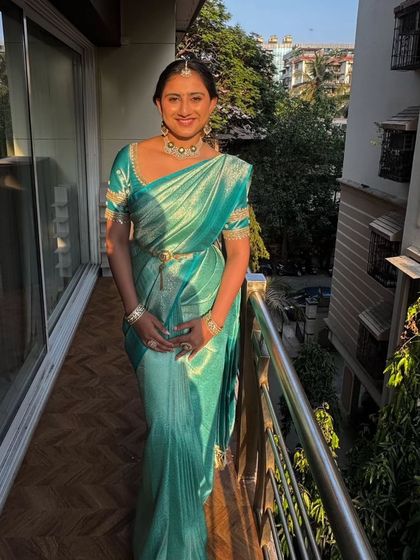 Draping for Bridesmaids & Family photo 6