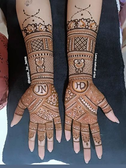 Custom Storytelling & Portrait Mehndi photo 8
