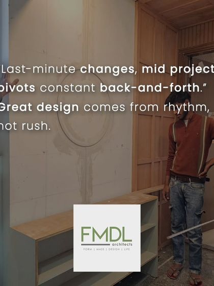 We've learned many lessons through experience. This series shares some of our key takeaways, from the importance of not just copying online images to dealing with client red flags and ensuring timely payments. Great design comes from rhythm, not rush.