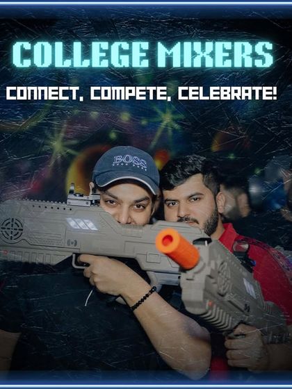 Looking for a fun idea for your next college mixer? Connect, compete, and celebrate with an evening of laser tag and arcade games.
