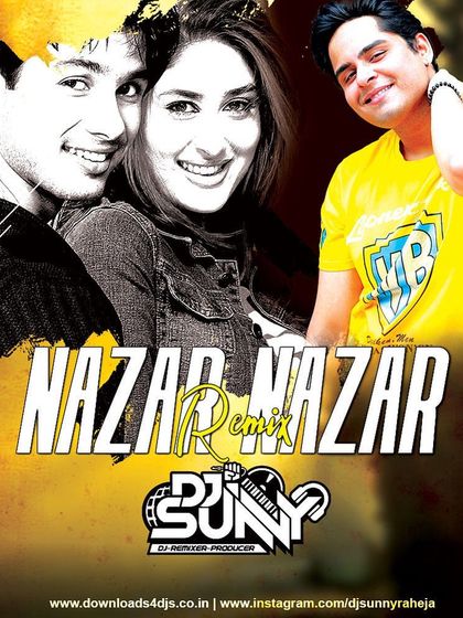 The official cover for my remix of 'Nazar Nazar' from the movie Fidaa. This is a throwback to the 2000s, giving the iconic track a new sound for today's clubs.