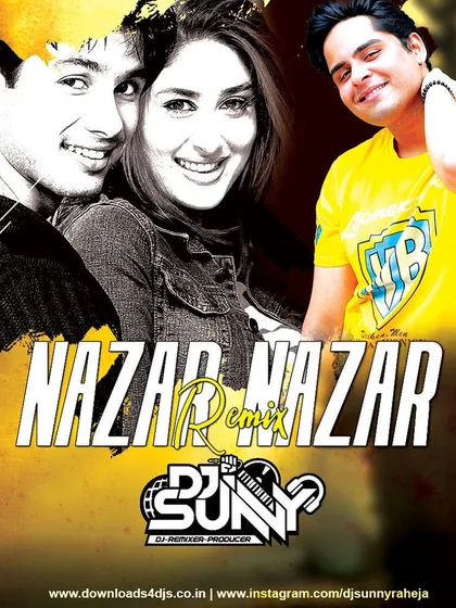 The official cover for my remix of 'Nazar Nazar' from the movie Fidaa. This is a throwback to the 2000s, giving the iconic track a new sound for today's clubs.