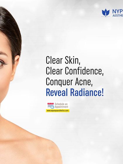 Find clarity from acne. Our treatments provide clarity for your skin and peace of mind for you.