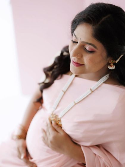 Makeover by Ramya - Photoshoot Makeup & Hairstyling Maternity & Seemantham Shoots photo 13