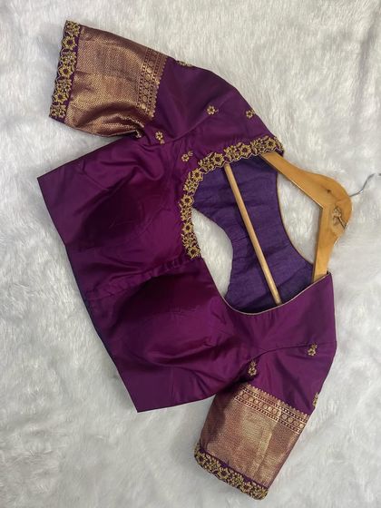 The Glamhouse - Ethnic Wear & Jewellery Rentals Modern & Chic Blouse Designs photo 58