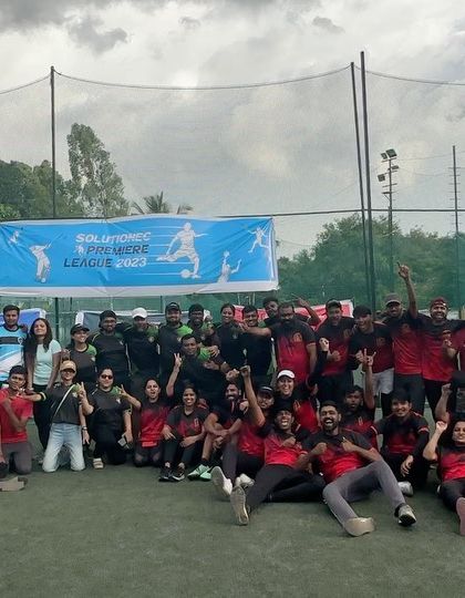 The whole team assembled for the Solutionec Premiere League 2023. Events like these strengthen our bonds and foster a spirit of healthy competition and collaboration.