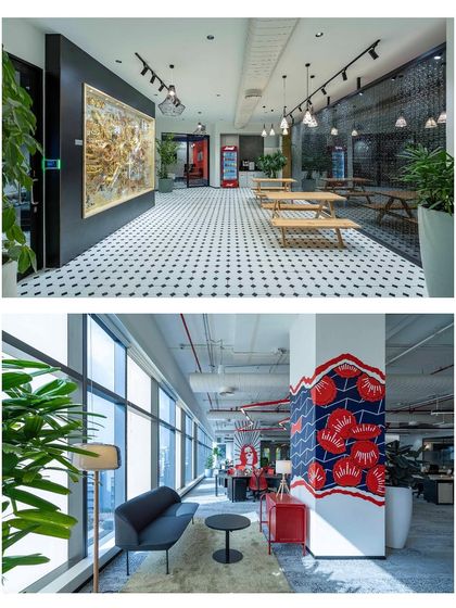 Shagufta - Mural and Wall Art Painting Art for Ambitious Workspaces photo 9