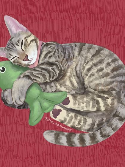 Rachita Burjupati - Custom Portraits & Illustrations Custom Pet Portraits photo 5