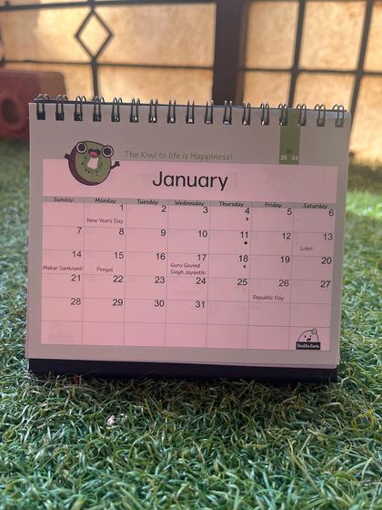 Shraddhadoodles - Custom Art & Merchandise A Look Back: Past Calendars photo 10