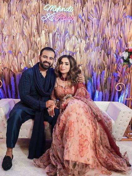 Vibrant Mehendi & Haldi Looks photo 17