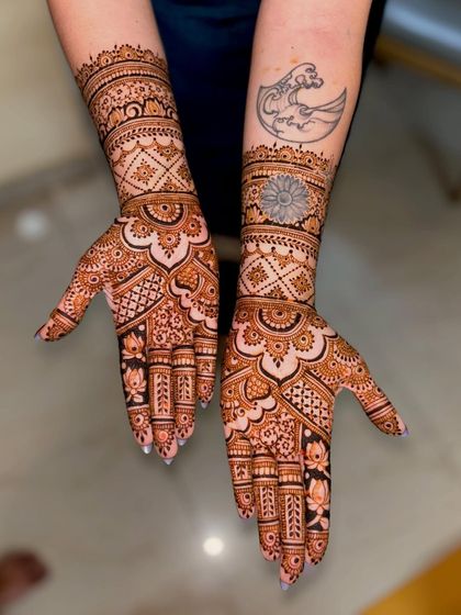 Mitali - Bridal Mehendi Full Bridal Mehendi (Hands) photo 30