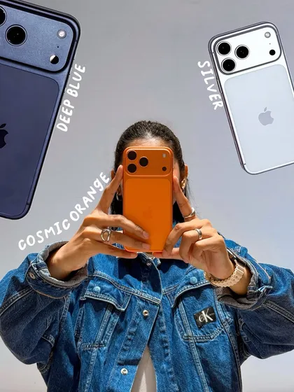 This is how I showcase new tech. For the Apple iPhone 17 Pro launch, I created this dynamic image to highlight the new Cosmic Orange, Deep Blue, and Silver finishes. My content is designed to be visually thumb-stopping and informative.