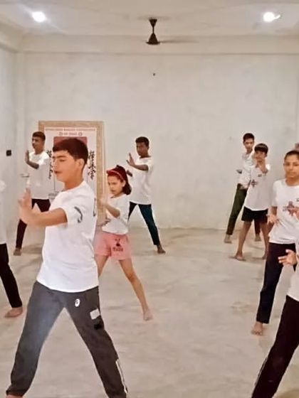 Practicing hand techniques. Every finger has its place.