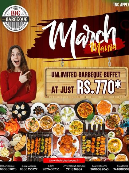 The Big Barbeque - Buffet Dining Experience Value Feasts: Our Best Deals photo 72