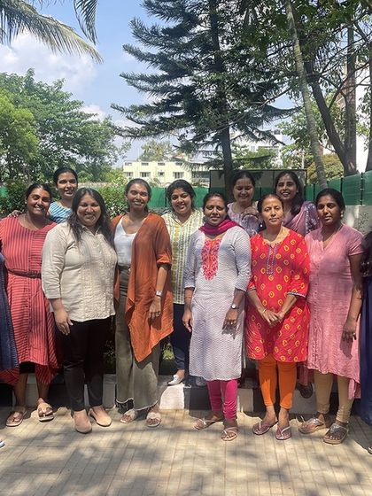 The team of teachers from Little Red Hen, united in their mission to provide the best possible education and care for our children.