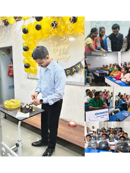 A collection of memories from the year, featuring a birthday celebration for our mentor, parent-teacher meetings, and students receiving their new class bags. It reflects the personal and celebratory moments we share.