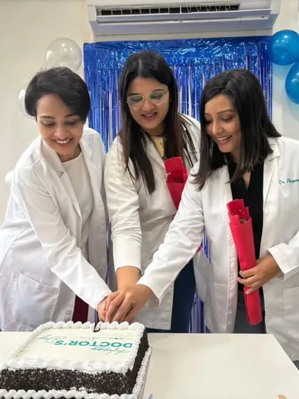 Celebrating Doctor's Day with my wonderful colleagues. It's a privilege to be in a profession dedicated to caring for others.