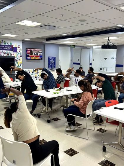 Sreya Bhar - Corporate Yoga Programs Desk & Chair Yoga: Wellness Without Leaving Your Seat photo 20