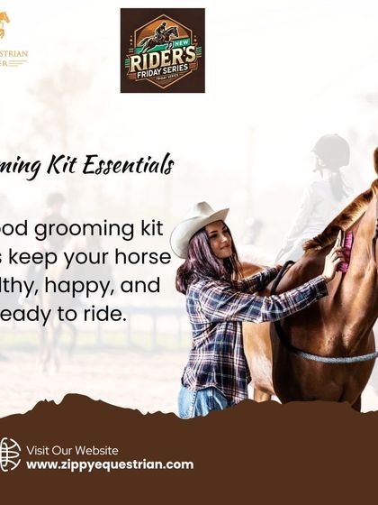 A good grooming kit is a rider's best friend. It not only keeps your horse healthy and happy but also provides a great opportunity for bonding before and after a ride.