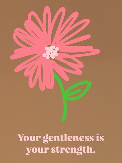 A reminder that I share often in my classes. In a world that often values hardness, I believe our capacity for gentleness, softness, and compassion is our greatest strength.