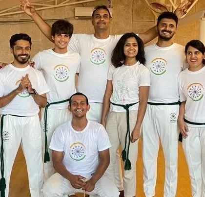Another proud group photo from our Batizado weekend. The smiles say it all. This is what community feels like.