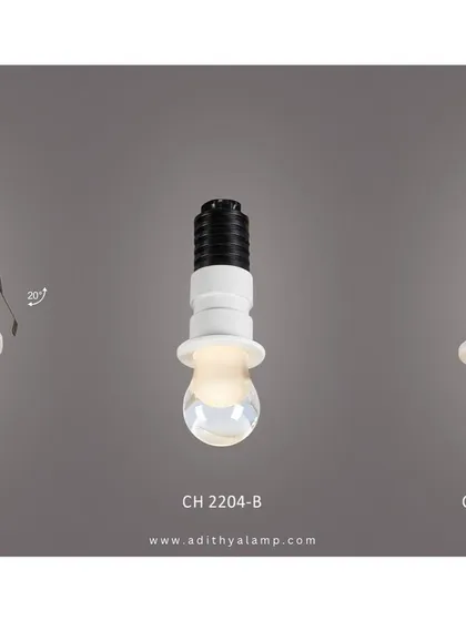 A duplicate of image 48, this catalog page shows the different models available in our 'ALPHA' series of miniature recessed lights.