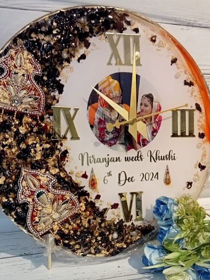 Flicker Colors - Keepsake & Memory Preservation Functional Art: Clocks & Platters photo 8